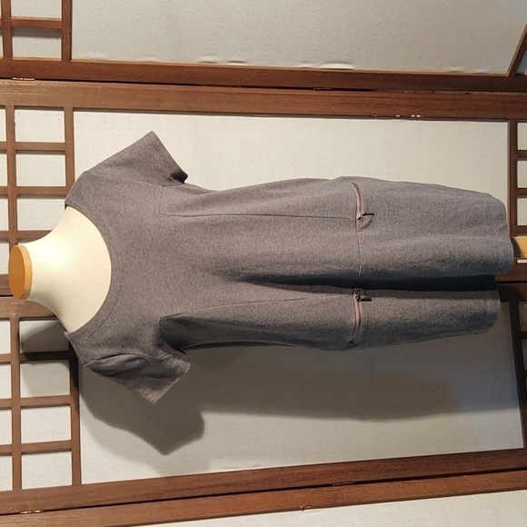 GAP Dresses & Skirts - Gap Designed & Crafted Gray Sweatshirt Dress Sz M